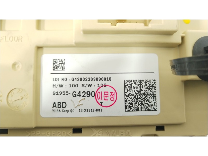 Recambio de caja reles / fusibles para hyundai i30 (pde, pd, pden) 1.5 referencia OEM IAM 91955G4290 G42902303090018 