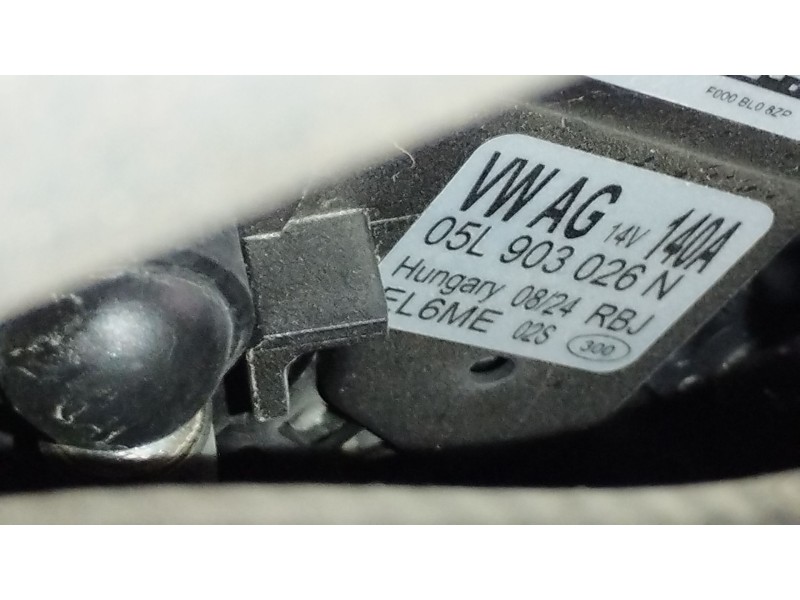 Recambio de alternador para audi q3 (f3b) 35 tdi referencia OEM IAM 05L903026N F000BL08ZP 