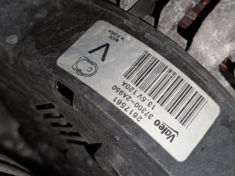 Recambio de alternador para hyundai i20 ii (gb, ib) 1.1 crdi referencia OEM IAM 373002A950 2617561 