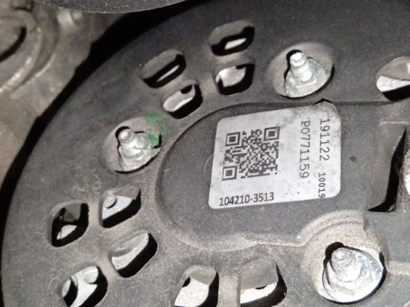 Recambio de alternador para ford kuga i 2.0 tdci referencia OEM IAM 1042103513 191122 PO771159