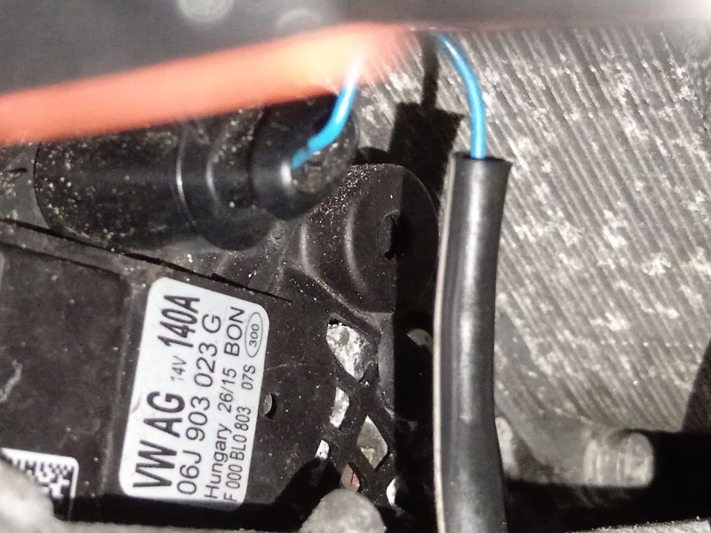 Recambio de alternador para volkswagen golf vii (5g1, bq1, be1, be2) 2.0 gti referencia OEM IAM 06J903023G  