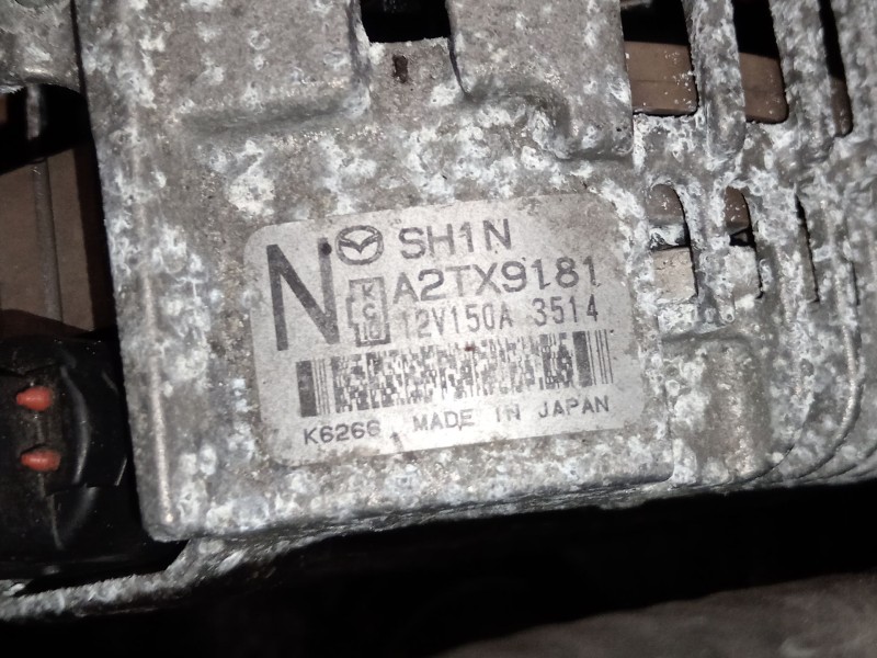Recambio de alternador para mazda 6 station wagon (gj, gl) 2.2 d referencia OEM IAM A2TX9181  