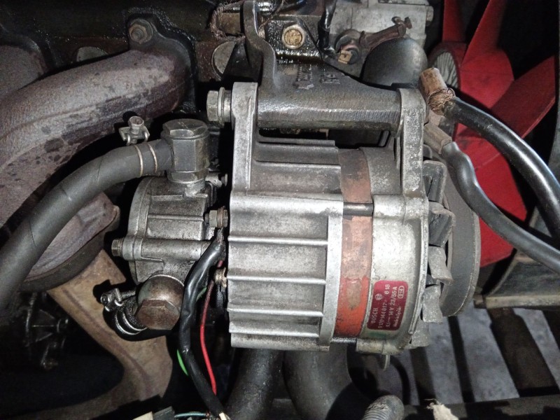 Recambio de alternador para nissan patrol (k/w260) corto ta referencia OEM IAM 9120144617  