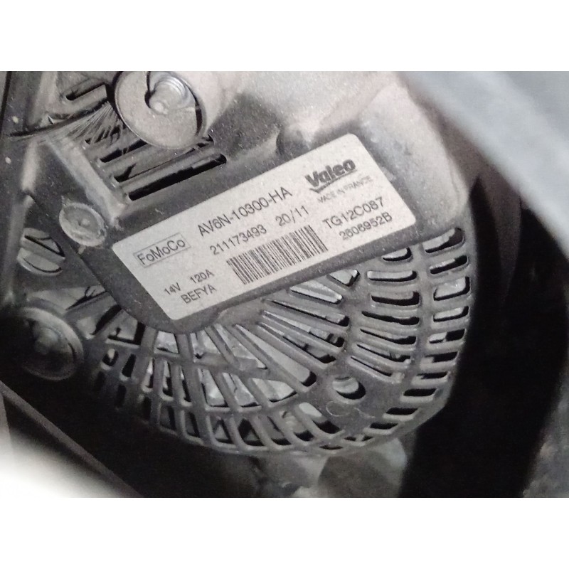Recambio de alternador para ford fiesta vi (cb1, ccn) 1.25 referencia OEM IAM AV6N10300HA TG12C087 21173493