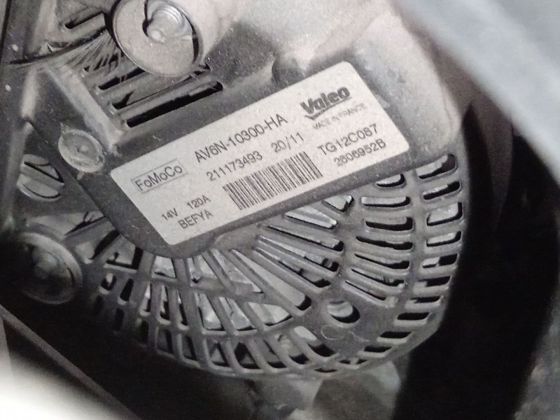Recambio de alternador para ford fiesta vi (cb1, ccn) 1.25 referencia OEM IAM AV6N10300HA TG12C087 21173493