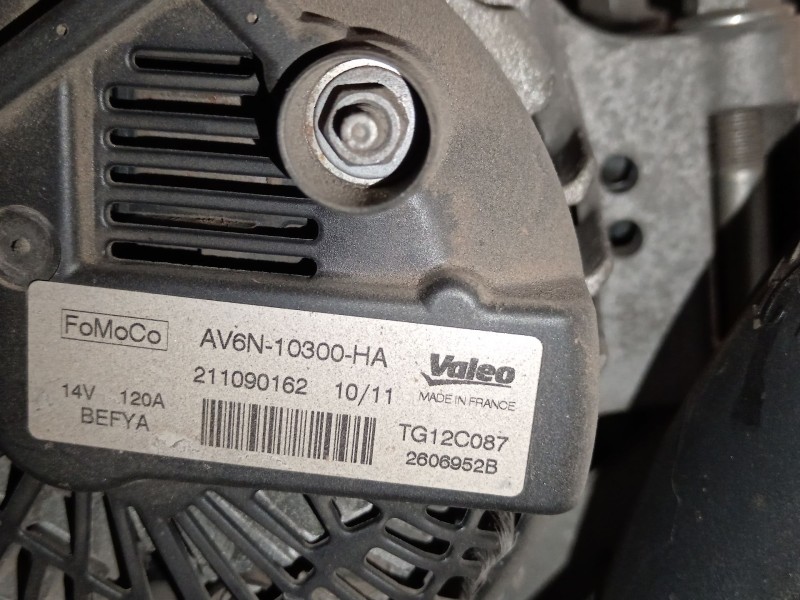 Recambio de alternador para ford fiesta vi (cb1, ccn) 1.25 referencia OEM IAM AV6N10300HA  211090162