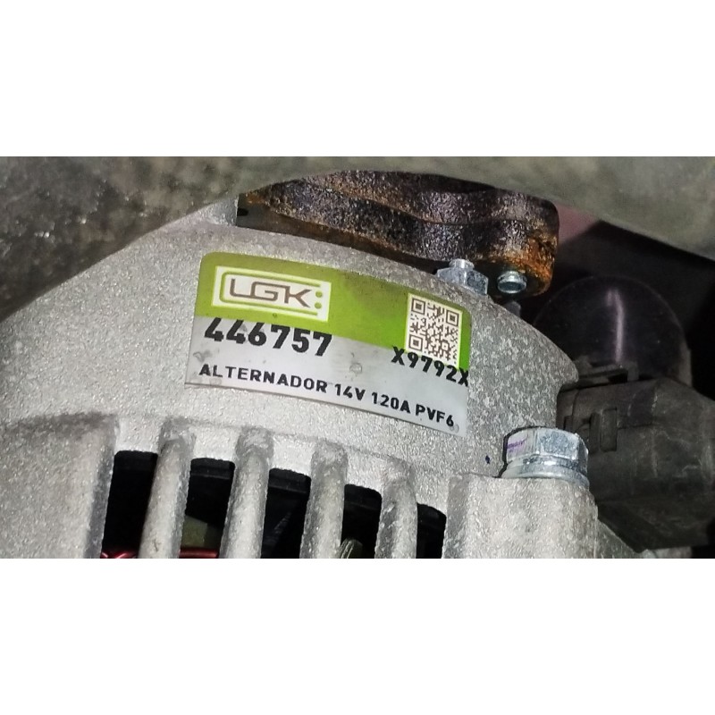 Recambio de alternador para hyundai santa fé ii (cm) 2.2 crdi referencia OEM IAM 446757 X9792X 3730027013