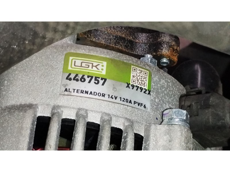 Recambio de alternador para hyundai santa fé ii (cm) 2.2 crdi referencia OEM IAM 446757 X9792X 3730027013