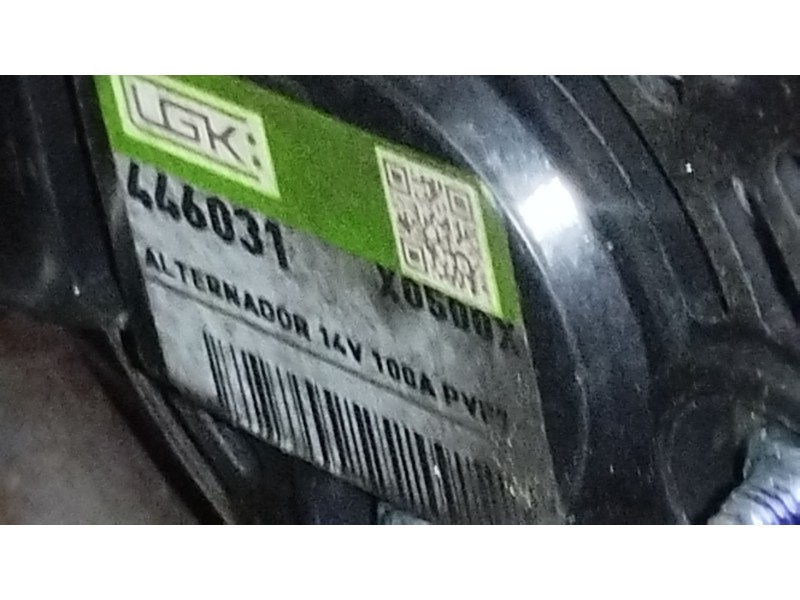 Recambio de alternador para toyota avensis sedán (_t27_) 2.0 d-4d (adt270_) referencia OEM IAM 446031 270600G011 