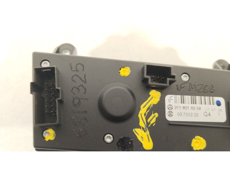 Recambio de interruptor para mercedes-benz cls (c219) cls 350 (219.357) referencia OEM IAM 2118216958 03751222 