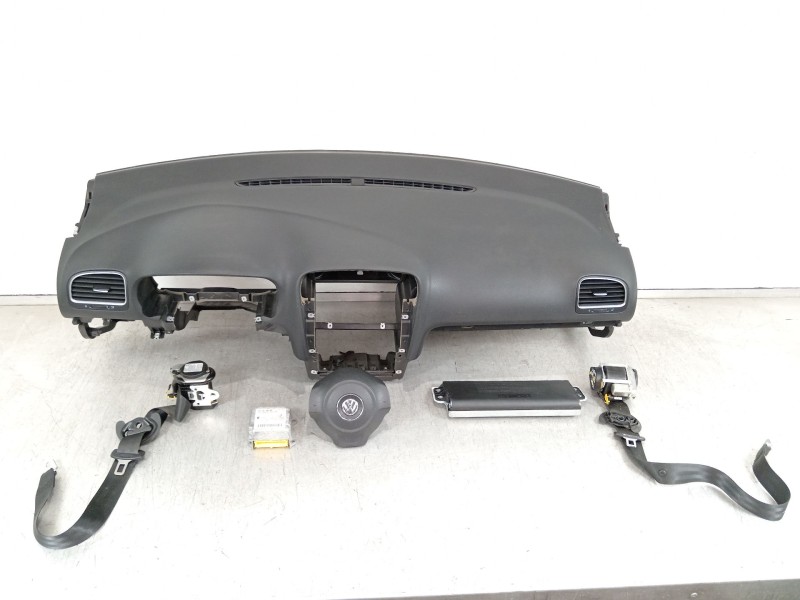 Recambio de kit airbag para volkswagen golf vi (5k1) 1.4 tsi referencia OEM IAM 1K1857003 5K0880201D 5K0959655