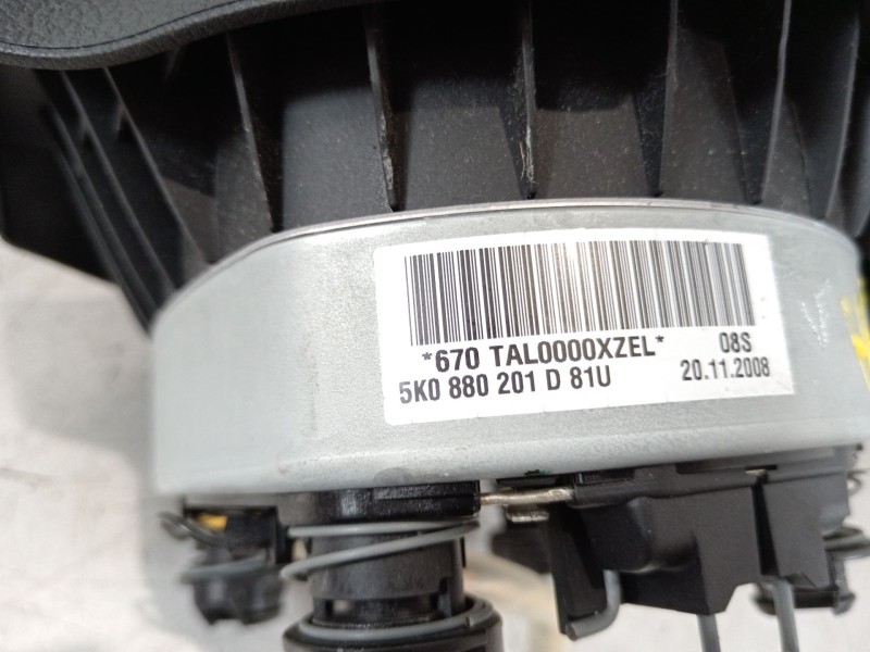 Recambio de kit airbag para volkswagen golf vi (5k1) 1.4 tsi referencia OEM IAM 1K1857003 5K0880201D 5K0959655