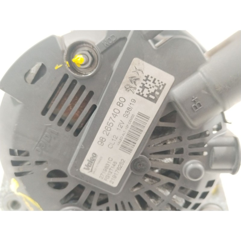 Recambio de alternador para citroën c3 iii (sx) 1.2 puretech 82 referencia OEM IAM 9826574080 FG12T145 