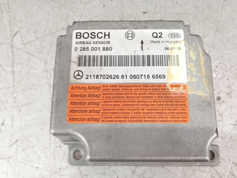 Recambio de kit airbag para mercedes-benz cls (c219) cls 350 (219.357) referencia OEM IAM A2196800571 A2198601502 A2118702626