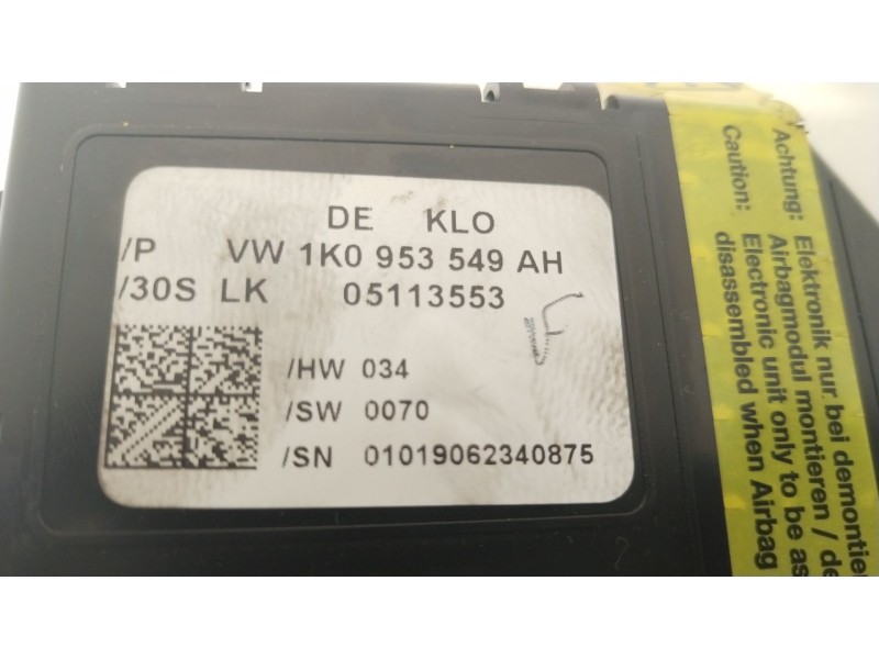 Recambio de modulo electronico para audi a3 (8p1) 2.0 tdi referencia OEM IAM 1K0953549AH  
