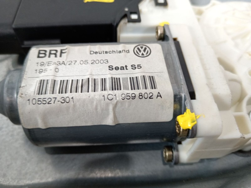 Recambio de elevalunas delantero derecho para seat leon (1m1) 1.9 tdi referencia OEM IAM 1C1959802A 1M2231204 