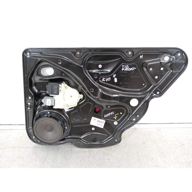 Recambio de elevalunas trasero derecho para volkswagen passat b7 (362) 2.0 tdi referencia OEM IAM 3AA839756 3AA959704A 3AA959794