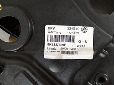 Recambio de elevalunas delantero izquierdo para volkswagen golf vi (5k1) 1.6 tdi referencia OEM IAM 5K1837729P 5K0959701D 5K0959 2