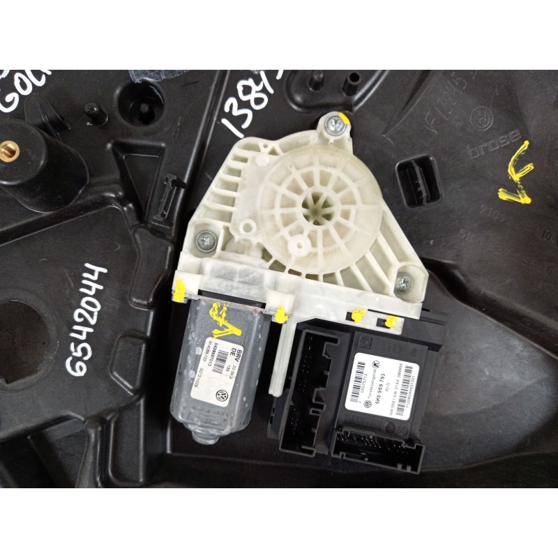 Recambio de elevalunas delantero izquierdo para volkswagen golf vi (5k1) 1.6 tdi referencia OEM IAM 5K1837729P 5K0959701D 5K0959
