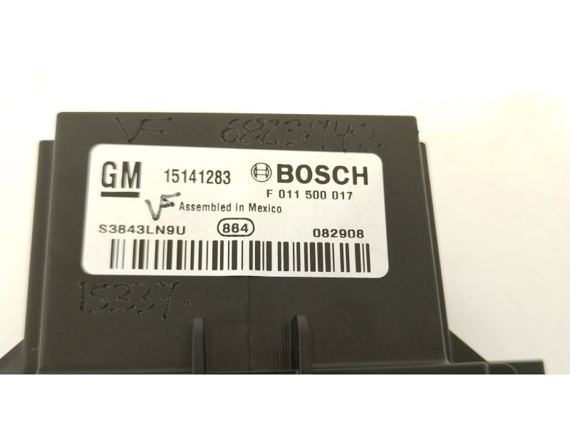 Recambio de resistencia calefaccion para opel insignia a (g09) 2.0 cdti (68) referencia OEM IAM 15141283  