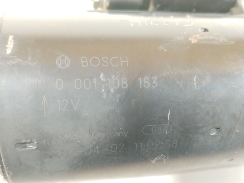 Recambio de motor arranque para citroën xsara (n1) 2.0 hdi 90 referencia OEM IAM 0001108183  