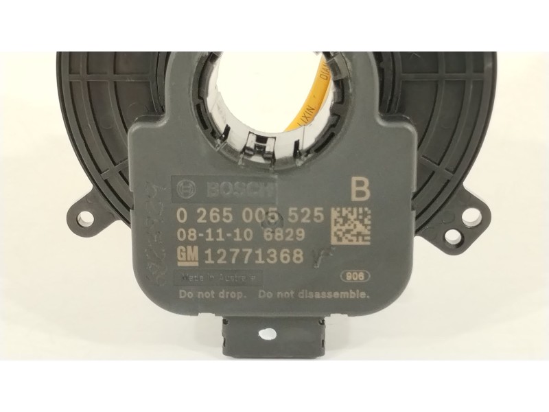 Recambio de anillo airbag para opel insignia a (g09) 2.0 cdti (68) referencia OEM IAM 25947775 12771368 
