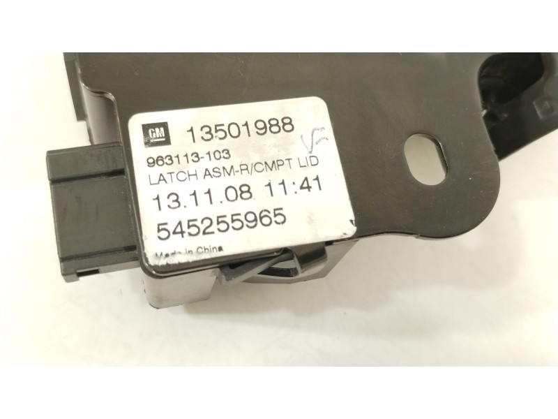Recambio de cerradura maletero / porton para opel insignia a (g09) 2.0 cdti (68) referencia OEM IAM 13501988  