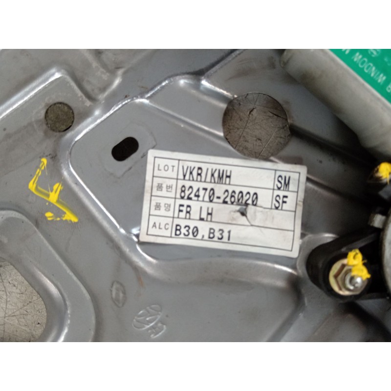 Recambio de elevalunas delantero izquierdo para hyundai santa fé i (sm) 2.4 16v referencia OEM IAM 8247026020 9881026100 