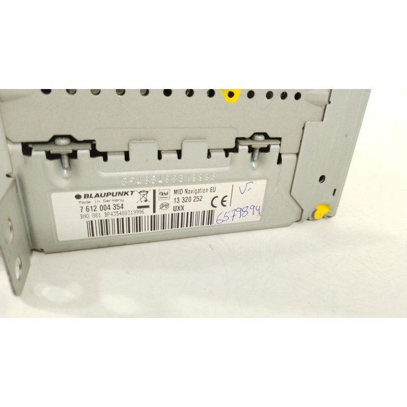 Recambio de sistema navegacion gps para opel insignia a (g09) 2.0 cdti (68) referencia OEM IAM 7612004354 13320252 
