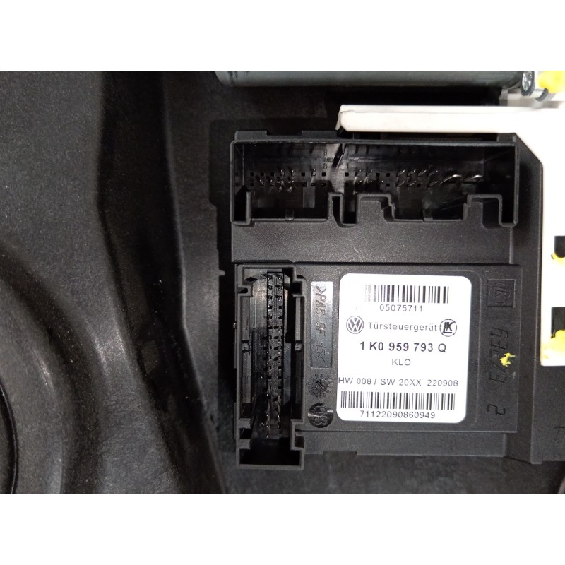 Recambio de elevalunas delantero izquierdo para volkswagen golf vi (5k1) 1.4 tsi referencia OEM IAM 5K1837729M 1K0959793Q 1K0959