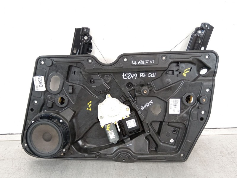 Recambio de elevalunas delantero derecho para volkswagen golf vi (5k1) 1.4 tsi referencia OEM IAM 5K1837730N 1K0959792R 1K095970