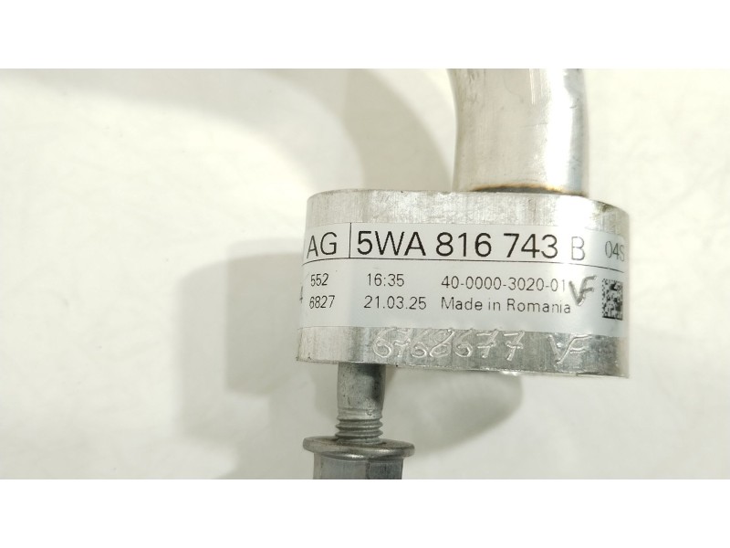 Recambio de tubo aire acondicionado para cupra leon (kl1, ku1, kug) 2.0 tsi referencia OEM IAM 5WA816743B  