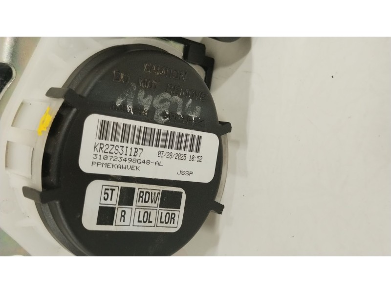 Recambio de cinturon seguridad delantero derecho para audi a1 sportback (gba) 30 tfsi referencia OEM IAM 82G857706F  