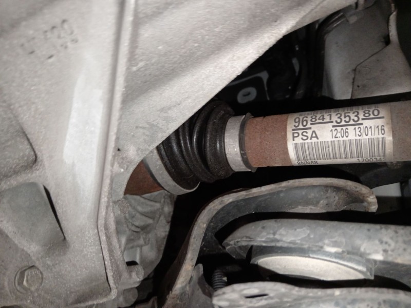 Recambio de transmision delantera izquierda para peugeot 2008 i (cu_) 1.6 bluehdi 120 referencia OEM IAM 9684135380  