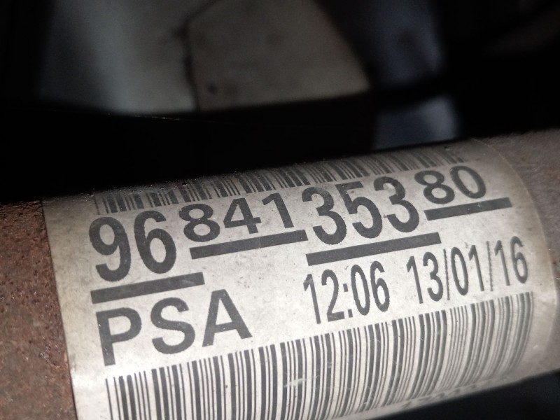 Recambio de transmision delantera izquierda para peugeot 2008 i (cu_) 1.6 bluehdi 120 referencia OEM IAM 9684135380  