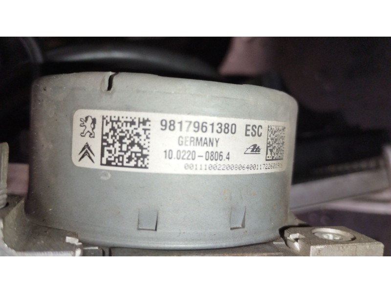 Recambio de abs para peugeot 2008 i (cu_) 1.6 bluehdi 100 referencia OEM IAM 9817961380  