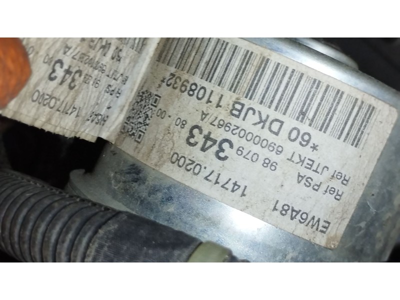 Recambio de cremallera direccion para peugeot 208 i (ca_, cc_) 1.6 hdi referencia OEM IAM 9807934380  