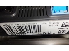 Recambio de caja reles / fusibles para peugeot 208 i (ca_, cc_) 1.6 hdi referencia OEM IAM 9807532080   2