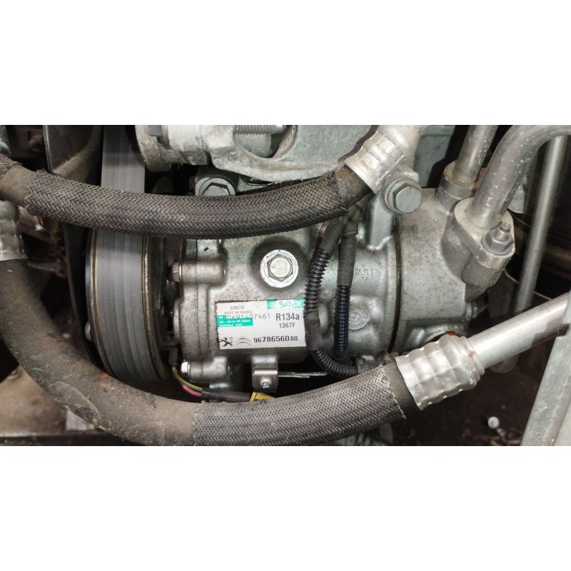 Recambio de compresor aire acondicionado para peugeot 208 i (ca_, cc_) 1.6 hdi referencia OEM IAM 9678656080  