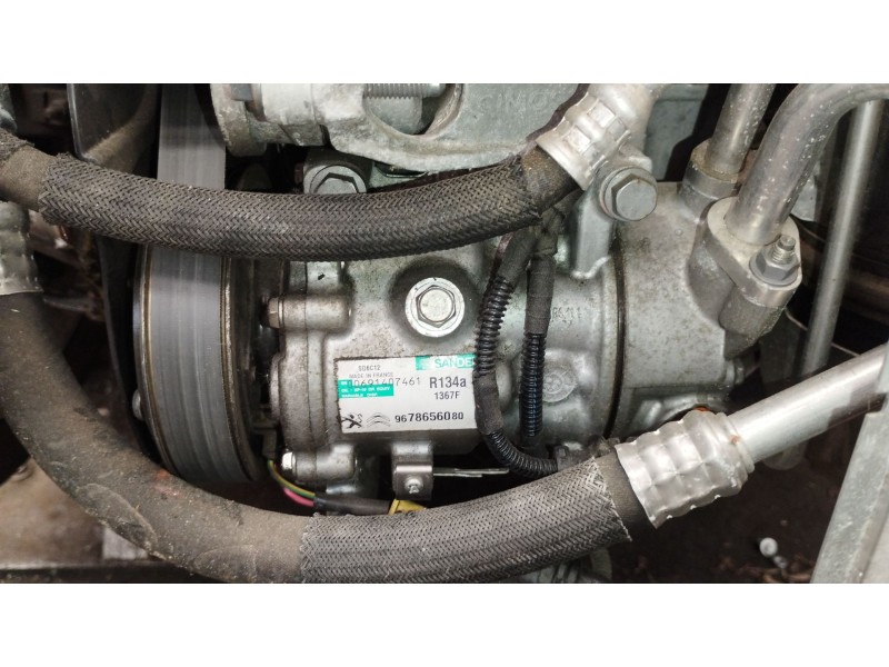 Recambio de compresor aire acondicionado para peugeot 208 i (ca_, cc_) 1.6 hdi referencia OEM IAM 9678656080  