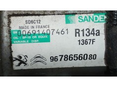 Recambio de compresor aire acondicionado para peugeot 208 i (ca_, cc_) 1.6 hdi referencia OEM IAM 9678656080   2