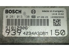 Recambio de centralita motor uce para alfa romeo 159 (939_) 1.9 jtdm 16v (939axf1b, 939axc1b) referencia OEM IAM 51812906 028101 2