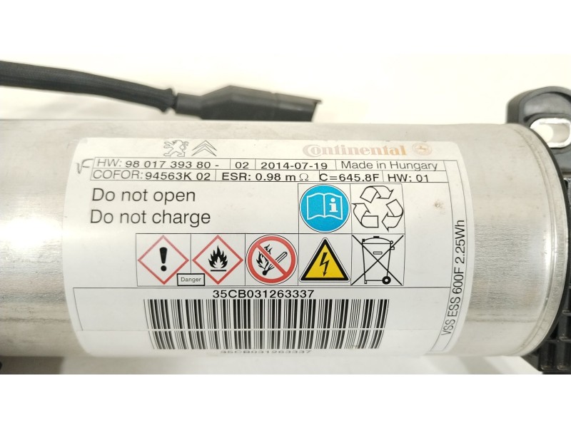 Recambio de modulo electronico para peugeot 208 i (ca_, cc_) 1.6 hdi referencia OEM IAM 9801739380  
