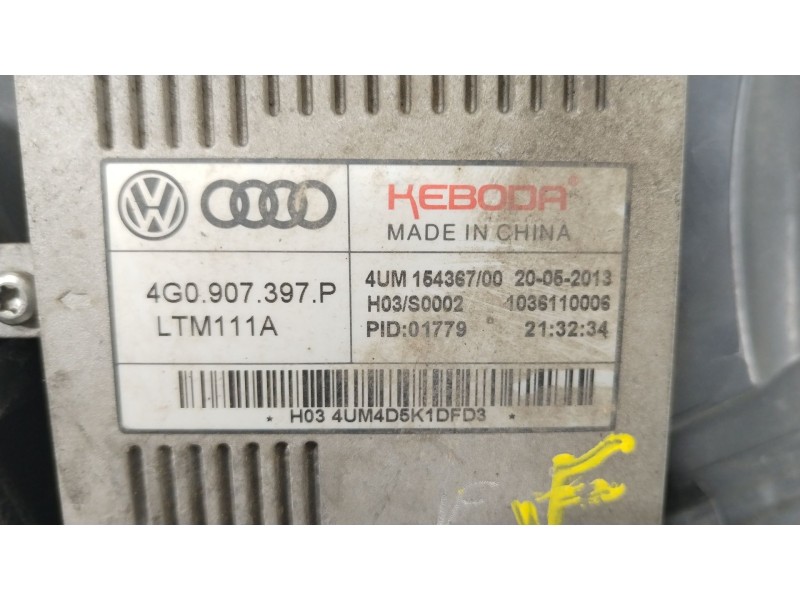 Recambio de faro derecho para audi a3 sportback (8va, 8vf) s3 quattro referencia OEM IAM 8V0941754B 8K0941597B 4G0907397P