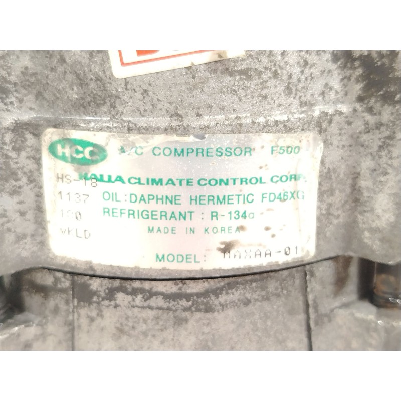Recambio de compresor aire acondicionado para hyundai santa fé i (sm) 2.4 16v referencia OEM IAM 9770126011  