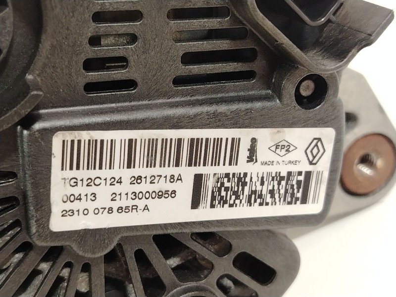Recambio de alternador para renault clio iv (bh_) 1.5 dci 90 referencia OEM IAM 231007865R TG12C124 