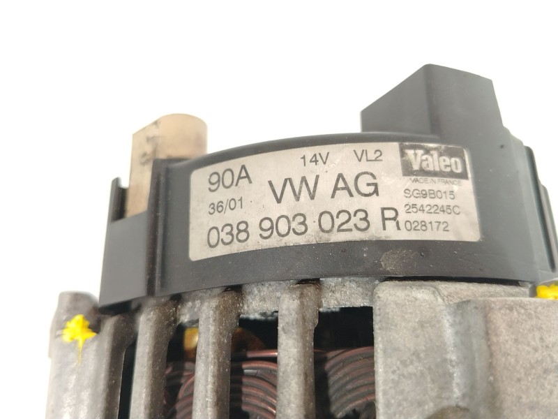 Recambio de alternador para volkswagen golf iv (1j1) 1.9 tdi referencia OEM IAM 038903023R SG9B015 