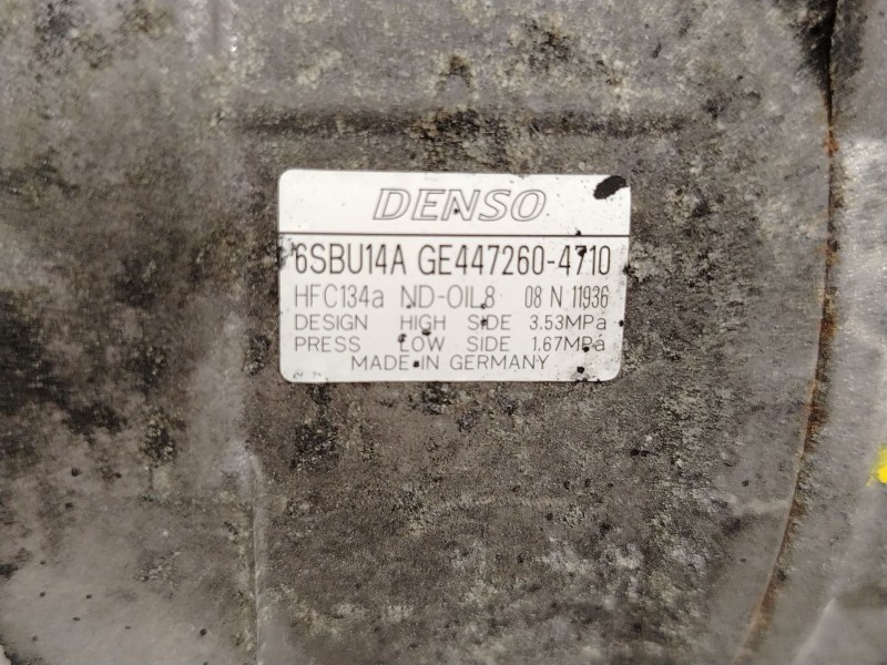 Recambio de compresor aire acondicionado para bmw 1 (f20) 116 d referencia OEM IAM 4472604710 6SBU14A 
