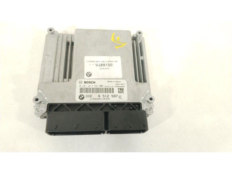 Recambio de centralita motor uce para bmw 1 coupé (e82) 120 d referencia OEM IAM 8512587 0281017591 