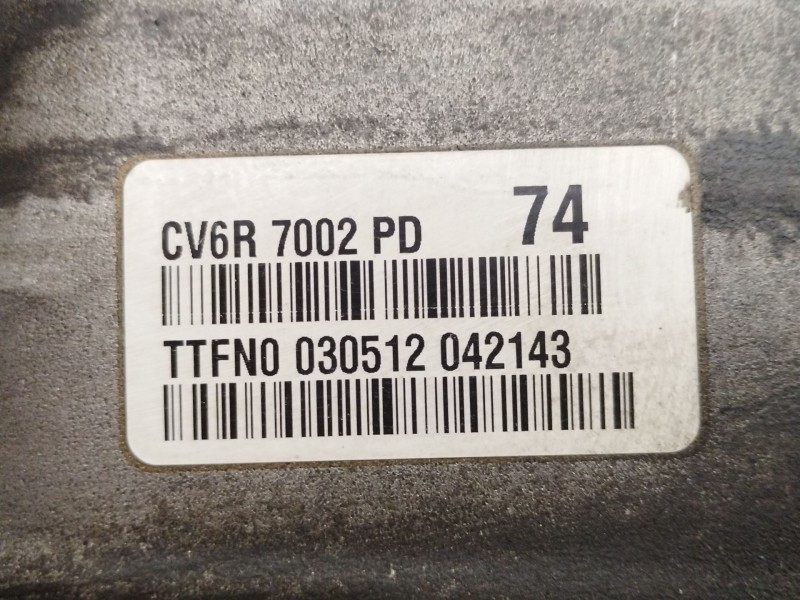 Recambio de caja cambios para ford focus iii sedán 1.0 ecoboost referencia OEM IAM CV6R7002PD  TTFN0